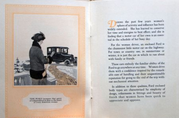 Ford T Modelprogram 1922 Carbrochure  (6889)